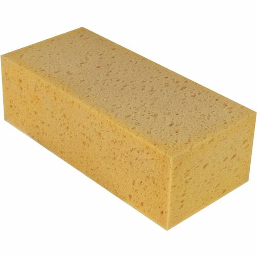 Unger The Sponge - 10/Carton - Cellulose, Foam Rubber - Yellow