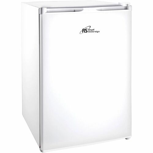 Royal Sovereign 4.5 CU.FT COMPACT REFRIGERATOR - White - 33.66 gal (127425.81 mL) - Manual Defrost - Reversible - 33.66 gal (127425.81 mL) Net Refrigerator Capacity - 120 V AC - 253 kWh per Year - White - Freestanding