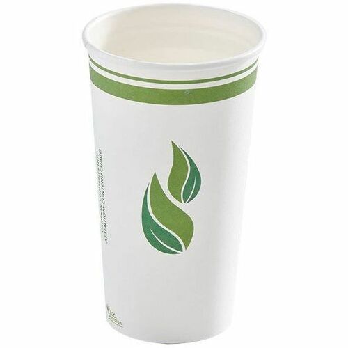 Verres en papier compostables doubl&eacute;s de PLA Eco Guardian