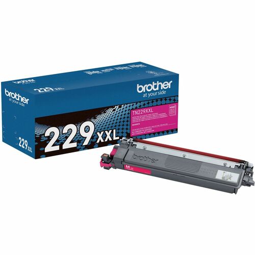 Brother Genuine TN229XXLM Super High-yield Magenta Toner Cartridge - Laser - Magenta - Super High Yield - 4,000 Pages - 1 Each