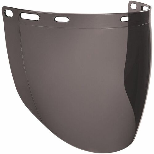 Ergodyne Skullerz 8997 Anti-Scratch & Anti-Fog Hard Hat Face Shield Replacement Lens - Smoke - 1 Each