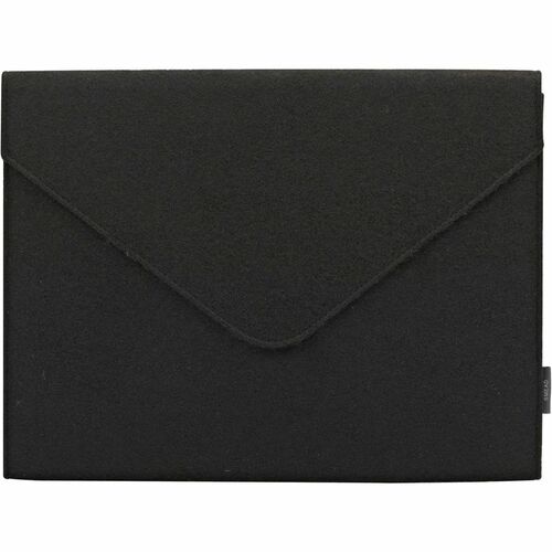 Smead Letter Expanding File - 8 1/2" x 11" - 2" Expansion - 1 Pocket(s) - Cloth - Black