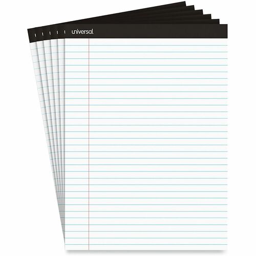 Universal Notepad - 1 Subject(s) - Tape Bound - 6 / Pack