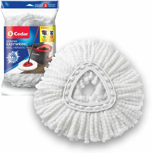 O-Cedar EasyWring Spin Mop Refill - MicroFiber - Multi - 1Each