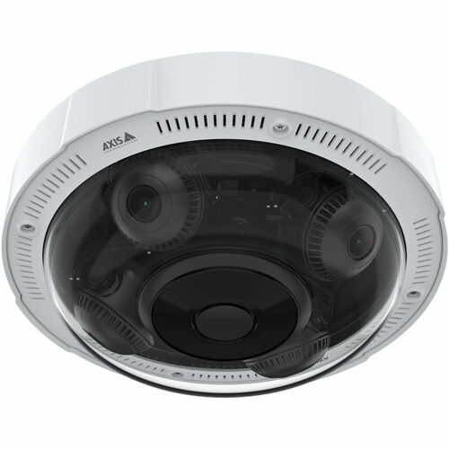 264b Color AXIS Panoramic P3737-PLE 5 Megapixel 2K Network Camera - Color - White ...