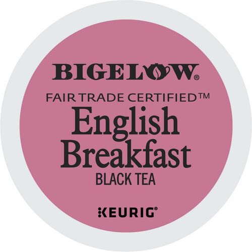 Picture of English Breakfast Black Tea K-Cup, 24 Count Pods, Robust Flavor, Fair Trade, Kosher, 24/CT