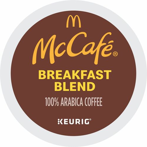 Picture of Breakfast Blend K-Cup coffee, Light roast, 24/Box, K-Cup pods, 100% Arabica