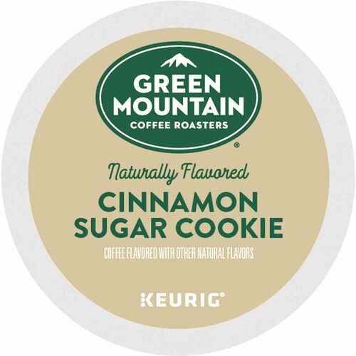 Picture of Cinnamon Sugar Cookie K-Cup Pods, Light Roast, Seasonal, 24 K-Cup Box, Compatible with Keurig, BX