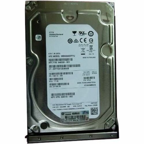 HPE Sourcing Midline 6 TB Hard Drive - 3.5" Internal - SATA (SATA/600)