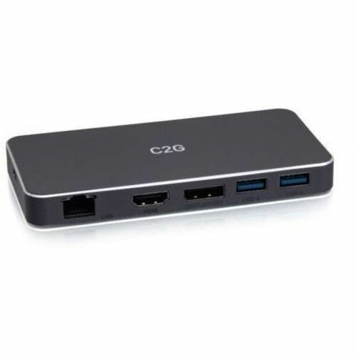 C2G C2G USB-C&reg; 7-in-1 Dual Display MST Docking Station with HDMI, DP, Ethernet, USB