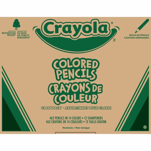 Crayola 462-Piece Class Pack Colored Pencils - 462 / Pack
