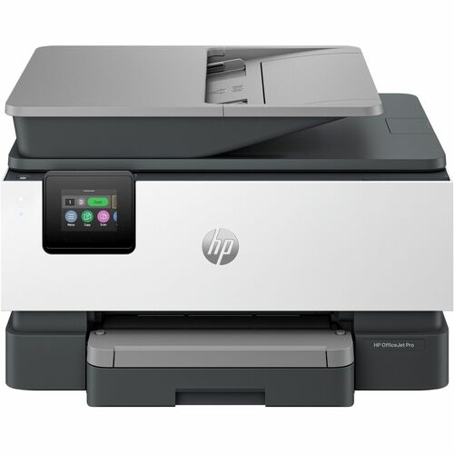 HP Officejet Pro 9125e Wireless Inkjet Multifunction Printer - Color - White - Copier/Fax/Printer/Scanner - 22 ppm Mono Print - 1200 x 1200 dpi Print - Automatic Duplex Print - Up to 25000 Pages Monthly - Flatbed Scanner - Ethernet - Wireless LAN - Apple 