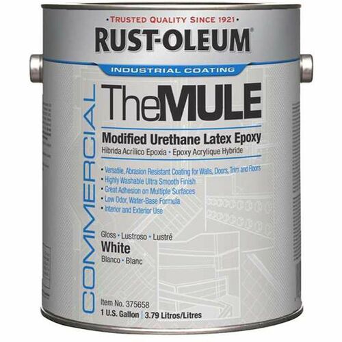 Rust-Oleum Modified Urethane Latex Epoxy (MULE) - White - 1 Each