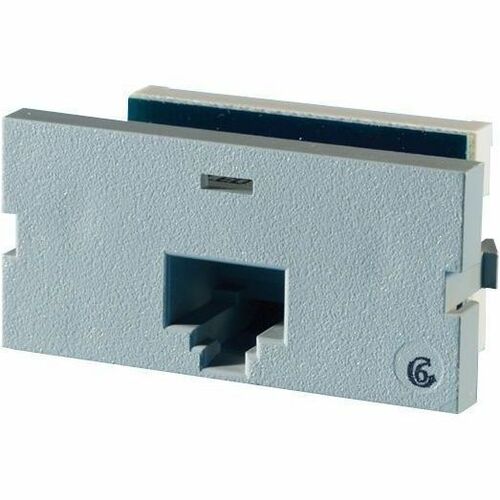 Ortronics Series II, One-port Clarity 6, T568A/B, 180 degree, Gray