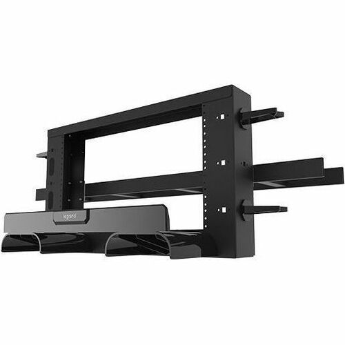 Ortronics Mighty Mo Overhead Cable Pathway Rack - 6RU - Black