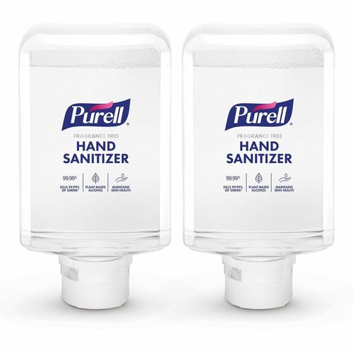 PURELL® Advanced Hand Sanitizer Foam Refill - 40.6 fl oz (1200 mL) - Touchless Dispenser - Kill Germs - Hand, Skin - Clear - Non-drying, Anti-irritant, Fragrance-free, Dye-free, Triclosan-free, Paraben-free, Phthalate-free, Preservative-free, Bio-base