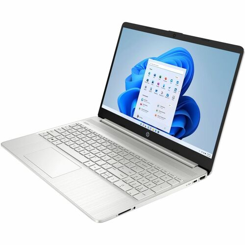 HP 15-d5000 15-dy5035od 15.6" Notebook - HD - Intel Core i5 12th Gen i5-1235U - 8 GB - 512 GB SSD - Natural Silver - Intel Chip - 1366 x 768 - Windows 11 Home - Intel Iris Xe Graphics - Front Camera/Webcam - 10.75 Hours Battery Run Time - IEEE 802.11a/b/g