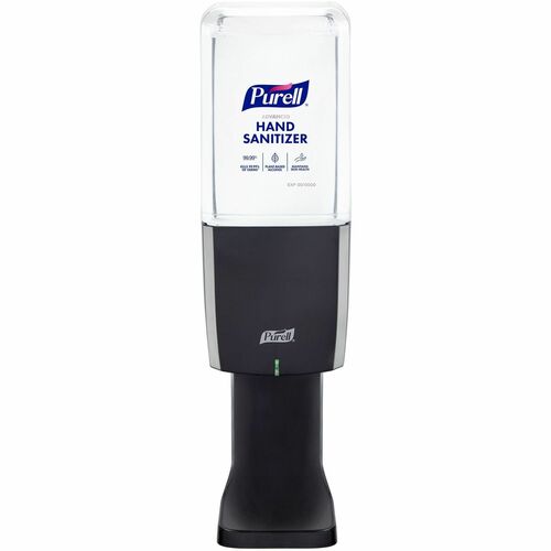 PURELL® ES10 Automatic Hand Sanitizer Dispenser - Automatic - 1.27 quart Capacity - Support AA Battery - Refillable, Touch-free, Wall Mountable - Graphite - 1Each