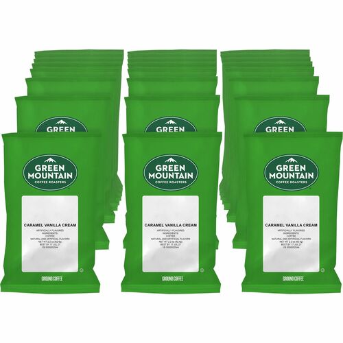 Green Mountain Coffee Roasters® Caramel Vanilla Cream Coffee - Light - 2.2 oz - 50 / Carton