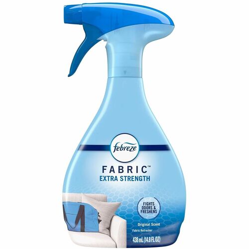 Febreze ExtraStren. FabricRefresh - For Multipurpose - Spray - 14.8 fl oz (0.5 quart) - Original, Clean Scent - Recommended For: Odor Remover - Freshen, Deodorize - Blue Bottle - 1 Each