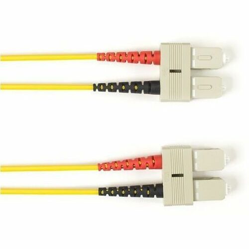 Black Box Colored Fiber OM3 50/125 Multimode Fiber Optic Patch Cable - OFNP Plenum