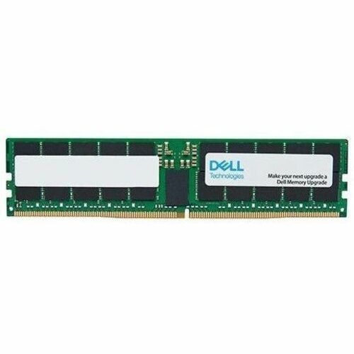 Dell Memory Upgrade - 64 GB - 2Rx4 DDR5 RDIMM 5600MT/s (Not Compatible with 4800 MT/s DIMMs) - For Workstation, Server - 64 GB (1 x 64GB) - DDR5-5600/PC5-44800 DDR5 SDRAM - 5600 MHz Dual-rank Memory - CL46 - 1.10 V - OEM - ECC - Registered - 288-pin - DIM