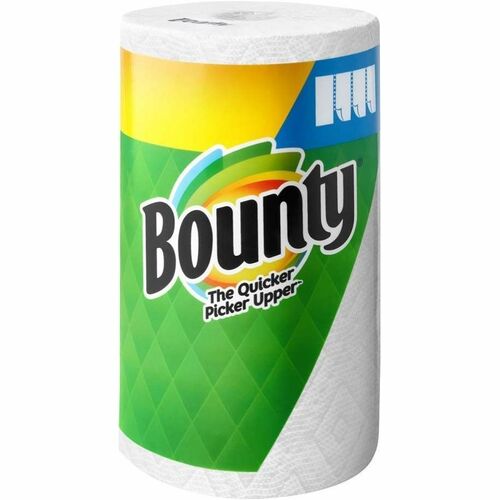 Bounty Select-A-Size Sheets - 2 Ply - 135 Sheets/Roll - White - Paper - 8 / Pack