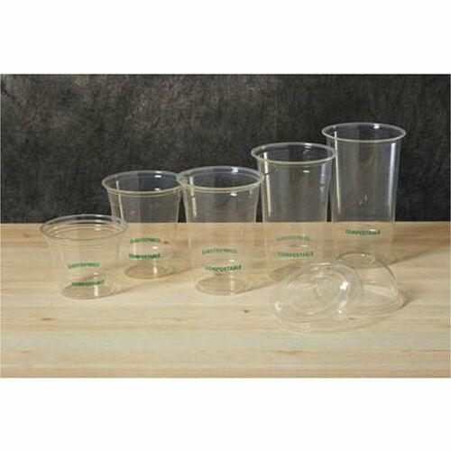 Eco Guardian 12 Oz Cup - 354.88 mL - Clear - Polylactic Acid (PLA) - Cold, Soft Drink, Juice - 50 / Pack