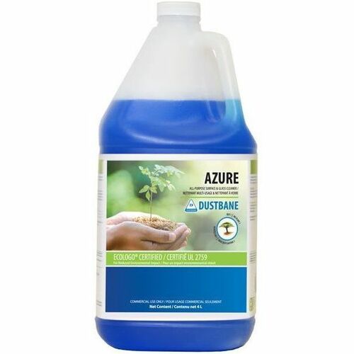 Dustbane All-Purpose Surface & Glass Cleaner - For Multipurpose - Concentrate - 135.3 fl oz (4.2 quart) - 4 Each - Low Odor, Unscented, Solvent-free, Phosphate-free, Streak-free, VOC-free, APE-free, Ammonia-free, Biodegradable, Residue-free, Versatile, ..