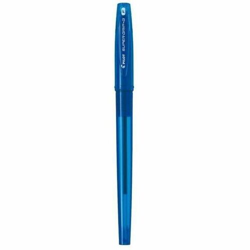 Pilot Super Grip G Ball Point Pen - 0.7 mm (0.03") Fine Pen Point - Refillable - Blue Ink - Oil Based