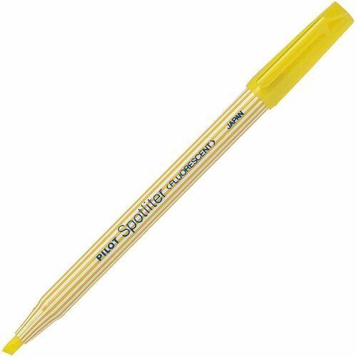 Spotliter Highlighter - Chisel Marker Point - Yellow Ink - Polyester Tip 1 Each.