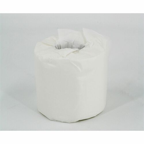Everyday Genuine Joe Standard Bath Tissue - 2 Ply - 3" x 4" - 400 Sheets/Roll - White - 96 / Carton