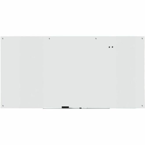 WorkPro™ Magnetic Glass Unframed Dry-Erase Whiteboard, 96