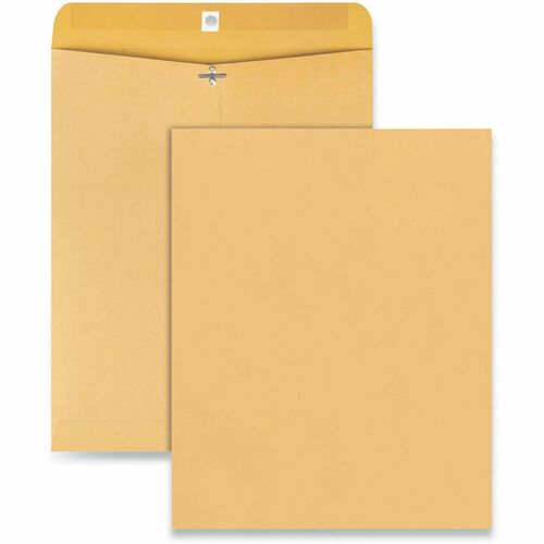 Universal Envelope - Clasp - #105 - 28 lb - Clasp/Gummed Flap - Brown Kraft - Kraft Paper - 100 / Pack