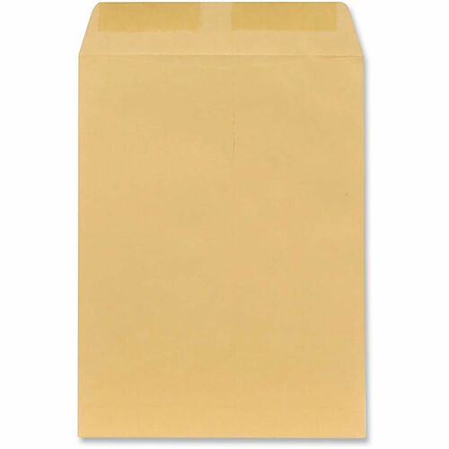 Universal Envelope - Catalog - #10 1/2 - 28 lb - Gummed - Brown Kraft - Kraft Paper - 100 / Box