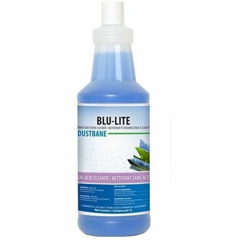 Dustbane Blu-Lite Disinfecting Bowl Cleaner - For Toilet Bowl, Multipurpose - Ready-To-Use - Liquid - 33.8 fl oz (1.1 quart) - Clean Fresh Scent WidthTub - 1 / Each - Disinfectant, Deodorize, Solvent-free, Phosphate-free, APE-free, Pleasant Scent, Bleach-