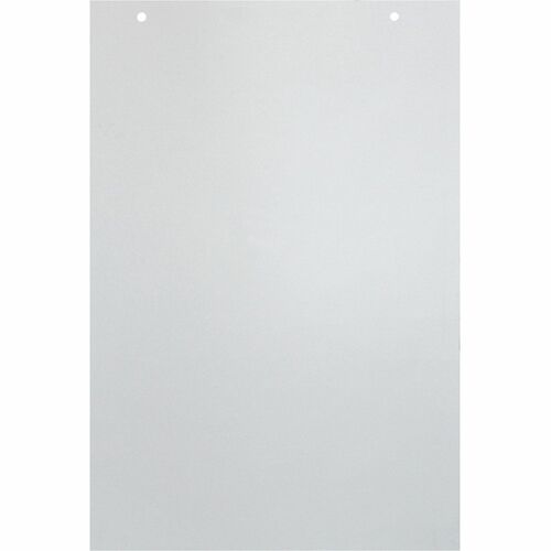 Pacon Easel Pad - 100 Sheets - Plain - 2 Hole(s) - 20 lb (9071.85 g) Basis Weight - 22" (558.80 mm) x 34" (863.60 mm) Sheet Size - White Paper - Hole-punched, Punched, Sturdy Backcard - 1 / Unit