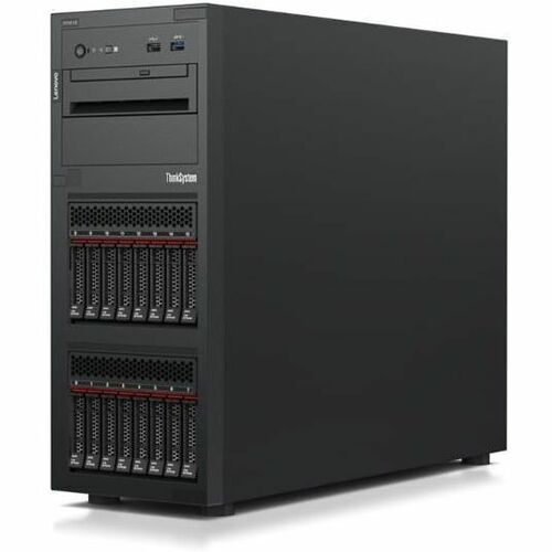 Lenovo ThinkSystem ST250 V3 7DCEA02CNA Tower Server - 1 x Intel Xeon E-2488 3.20 GHz - 16 GB RAM - Serial ATA/600 Controller