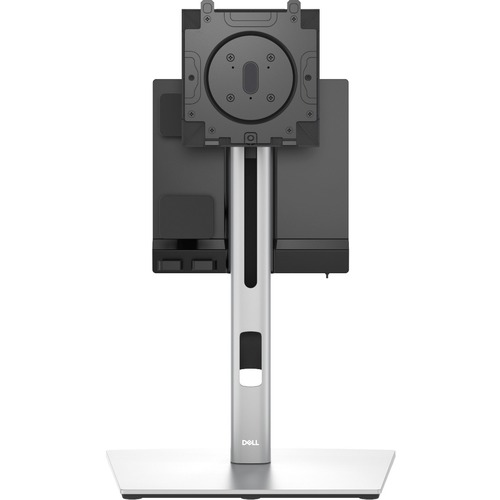 Dell AIO Compact Stand - CFS25 - 19" to 27" Screen Support - 5.81 kg Load Capacity - Silver - For Monitor, Workstation, All-in-One Computer - Compact, Padlock
