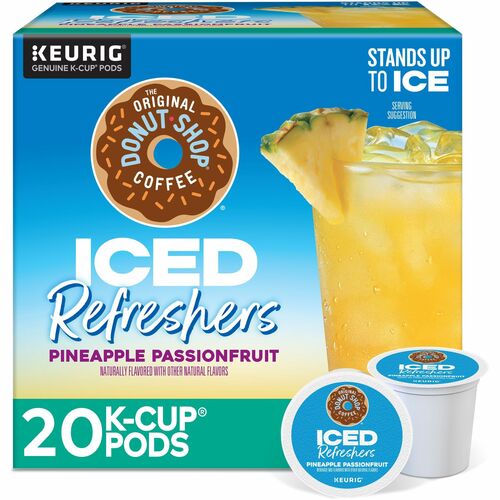 The Original Donut Shop® Iced Refreshers - Pineapple Passionfruit - 20 / Box