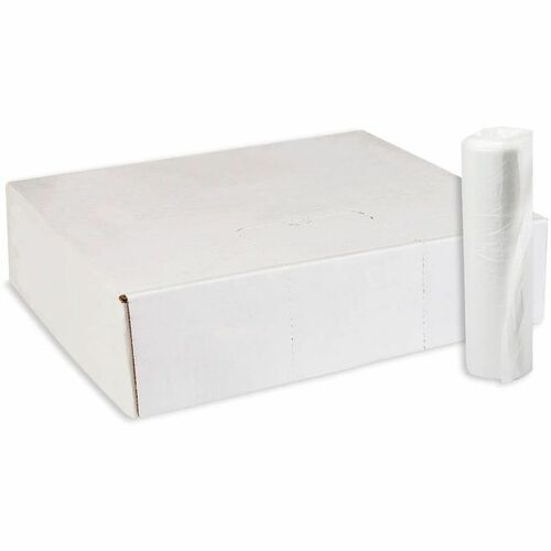 Highmark High Density Can Liners, 60 Gallon, 19 µm, Natural, Case Of 150 Liners - 60 gal Capacity - 38" Width x 0.75 mil (19 Micron) Thickness - High Density - Natural - Polyethylene - Industrial - 150 / Pack