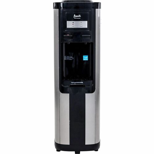 Avanti Hot and Cold Water Dispenser - Stainless Steel - 13" x 12.2" x 38.7" - Silver