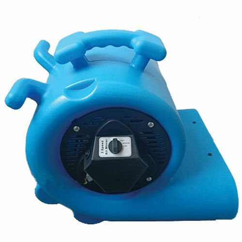 V.A.C. Commercial Airmover - 559.27 W - 3 Speed - Lightweight, Compact, Durable, Cord Wrap, Quiet Operation - Handheld - Blue