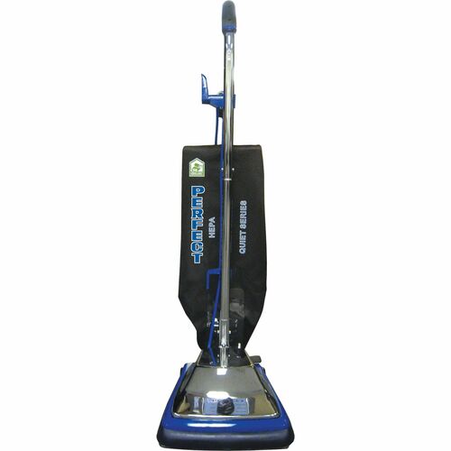 V.A.C. Upright Quiet Series Vacuum - 870 W Motor - Bagged - 12" Cleaning Width - Carpet - 50 ft Cable Length - Black