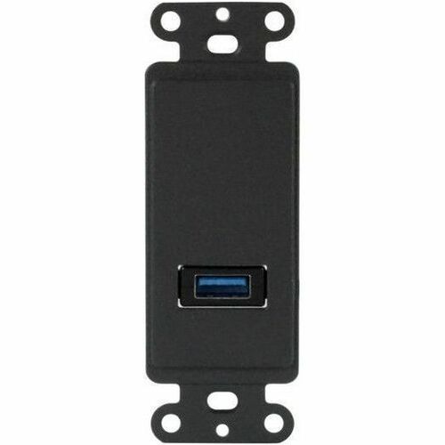 TechLogix Networx HDMI and USB Wallplate Insert for MOFO Fiber Technology, 1 Port, White