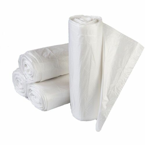 Pitt Plastics EcoStrong Plus Trash Bag - 56 gal Capacity - Low Density - Clear - Linear Low-Density Polyethylene (LLDPE), Resin - Can - Recycled - 100 / Pack