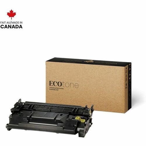 Ecotone Laser Toner Cartridge CF289X - Black - 1 Each - 2200 Pages