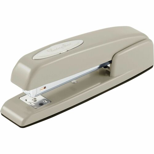 Swingline 747 Business Stapler - Staples Upto 25 Sheet - Holds Upto 210 Staple - Full Strip - Top Loading - Steel Gray, Gray - Metal - 1 Each