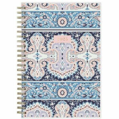2025 Blue Sky Weekly/Monthly Planning Calendar, 5" x 8" , Cocorrina Frosted, January To December - Small - Regular - Weekly, Monthly - January 2025 to December 2025 - 8" x 5" Sheet Size - White Sheet - Wire Bound - Cocorrina Frosted Polypropylene Cover - 