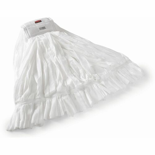 Rubbermaid Commercial Disposable Wet Mop - 5" Height Head - Disposable, Absorbent - White - 1 Each
